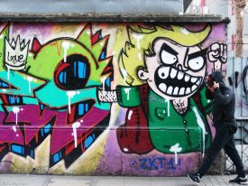 Santiago: this graffiti is now gone