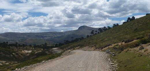 on the road again - here Ruta 23 in Argentina