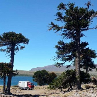 camping at Lago Agrio