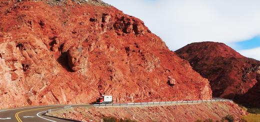 Paso San Francisco: coming down the Quebrada Las Angosturas