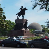 Buenos Aires: the planetarium (we parked behind for several days).