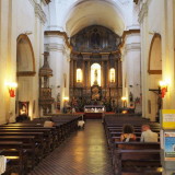 Inside the Nuestra Señora de Belén Church in San Telmo