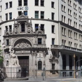 Buenos Aires: this is the corner of Calle Florida and Avenida Peña, with the entrance of 'Subte' station Catedral.