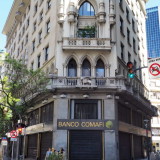 Buenos Aires: another grande corner facade on Av. Pena, this one with Venetian influence.