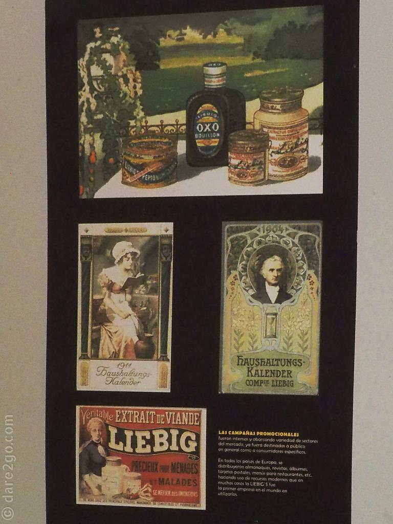 Reproductions of old Liebig products including the famous OXO stock