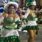 Carnival in Montevideo: women of all sizes participate in the parade