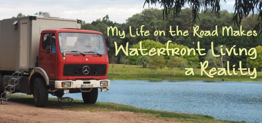 Waterfront living: we spent over 2 weeks at this lake after the Gaucho Festival. Balneario Ipora outside Tacuarembo, Uruguay.