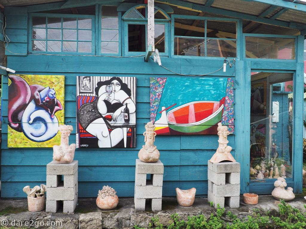 Floripa: the 'Jardim de Escultura' of the artist 'Maia' at Retiro, Lagoa da Conceição