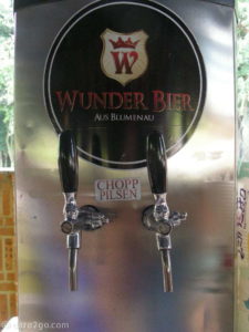 German style beer, this one is called 'Wunder Bier' - it makes you wonder...