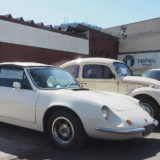 A PUMA convertible with its roof closed - even then it looks good.