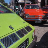 Volkswagen Brazil went on to produce its own version of the Karmann Ghia, the TC with a more squarish shape. It wasn't a big success and was superceded by the Brazilian SP2 (which unfortunately I didn't see at the meeting).