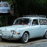 A Brazilian Type 3 Volkswagen Variant of the first generation. I photographed this a day before the meeting in a side street in Teresópolis.