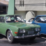 Another one of the Brazilian Type 3 Fastback. Next to it the rear of a Volkswagen 'Brasilia', which was based on the Beetle chassis.