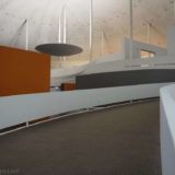 The inside of The Federal Museum (or National Museum). This shows nicely how Oscar Niemeyer's designs come together and create interesting spaces.