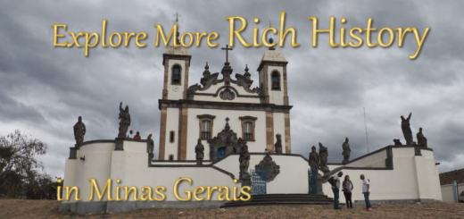 A World Heritage Site 60 kilometres from Ouro Preto: the Sanctuary of Bom Jesus de Matosinhos in Congonhas.