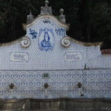 The 'Fonte Judith' in Teresopolis is a fountain kept in the traditional Portuguese style including the tiling (not the graffiti).