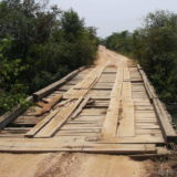 This was not the worst bridge we had to cross on our way in and out of the Pantanal. A little scary when you're driving a 9-ton truck.