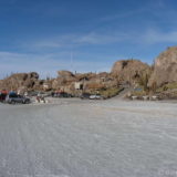 The Isla Incahuasi is the stopping place for every tour jeep.