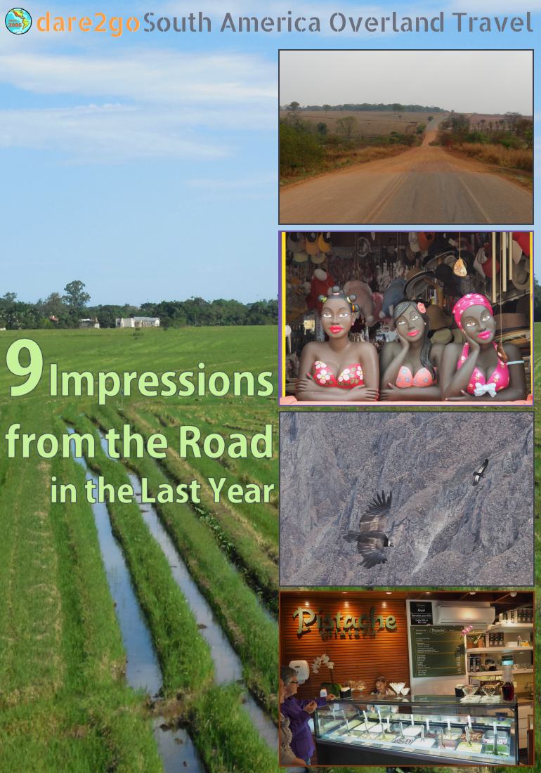 Sometimes the little things leave the most lasting impressions. We can visit all the well-known attractions and write about them. At the end of the day we often gain more insights by taking note of the small things which surround us in a foreign country – day by day. Here are 9 impressions that stayed with us from 2016 in South America.