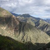Late afternoon light on the mountains above Balsas. That's the PE-8B on the left.