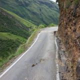 Very occasionally, like here, you get a speed bump ahead of a very dangerous section.