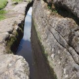 Cumbe Mayo aqueduct: it's hard to imagine how this was carved out of the rock, 3000 years ago.
