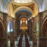 The interior of the New Cathedral in Cuenca.