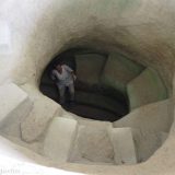 National Archaeological Park of Tierradentro: Alto de Segovia - one of the first tombs I entered where the steps were so high I had to go down on my backside.