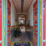 Jardín: a beautiful entrance to a hotel - and the courtyard beyond.
