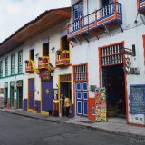Filandia: a typical streetscape in this lovely small town.