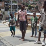 These cute young boys were anxiously waiting for us, so that they could start their break dance performance (which was quite fun). One way poor kids can increase their pocket money.