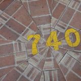 740 steps to the top!