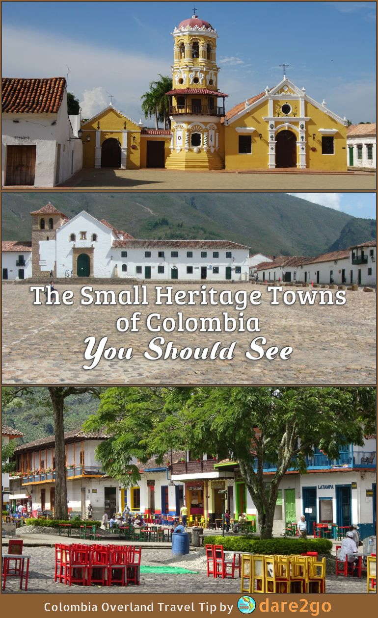 Colombia has a “Tourism Network of Heritage Towns” worth visiting. Some small historic towns are listed in every guidebook, some unfortunately don't get mentioned. We tell you why these 17 small heritage towns are special. It often takes only a minor detour to visit these places, so bookmark the very informative website by the “National Tourism Fund” beforehand. For more, read our post “The Small Heritage Towns of Colombia You Should See”!