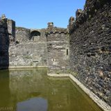 World Heritage Listed castles in Wales: Beaumaris had a small port, through which it could be supplied by ship.