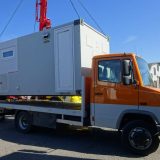 After many frustrating weeks we finally move the shelter onto the prepared tray of Bertita.