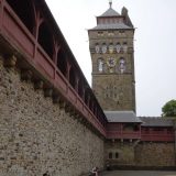 Cardiff Castle: this Victorian Clock Tower is a work of intricate detail. When built, it was the tallest building in the city of Cardiff.