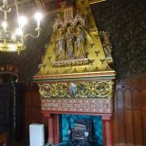 Cardiff Castle: This fireplace is in the small dining room. No detail was spared when Burges remodelled the House for third Marquess of Bute.