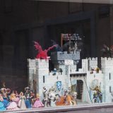 Do you want an expensive memento of your visit? Then you can buy a castle with all the trimmings from this shop in the old city of Carcassonne.