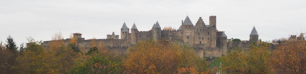 From a distance, the fortified city of Carcassonne looks like something out of a fairy-tale.