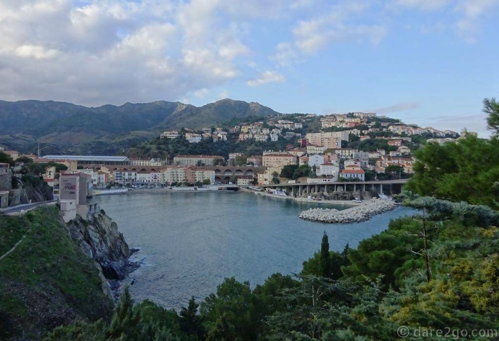 Just one of the amazing views to be had from the scenic coast road of Cote Vermeille.