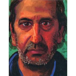 Portrait of Jonathan Silver, painted by David Hockney