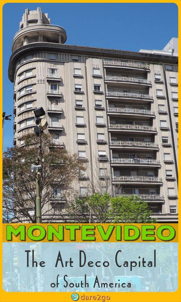 Our PINTEREST image, which shows an Art-Deco building in Montevideo - with text overlay.
