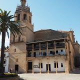The unassuming facade of the Iglesia de Santa María de la Encarnación la Mayor, Ronda. Make sure you go inside!