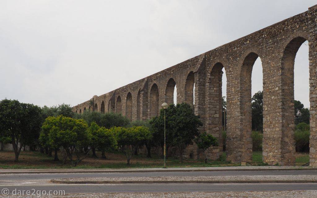 Arches of the Evora Aqueduct