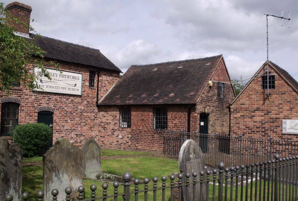 This is the outside of the Broseley Pipeworks museum.