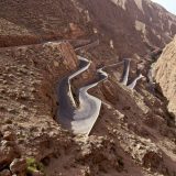 As you drive even higher into the Dades Gorges, this is the road you will navigate. Scary or exhilarating - you just have to drive it a section at a time. Then look back and see what you've achieved. This is what road trips are all about.
