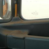 Road trips don't always go as planned. A sand storm overnight, on the edge of the Sahara, deposited this much sand inside our truck cab, even though the windows and doors were closed.
