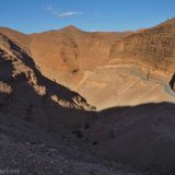Now we are right in the river gorge and the R107 shows why it was once an adventurous road to drive. Notice the roadworks are complete here - right down to the white line down the middle of the road.