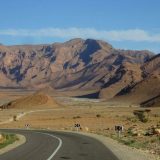 So many different shapes in this view on R109 towards Tata.