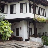 The outside of the old Kajtaz Ottoman House in Mostar. The shady verandah would have been the most popular place in summer.